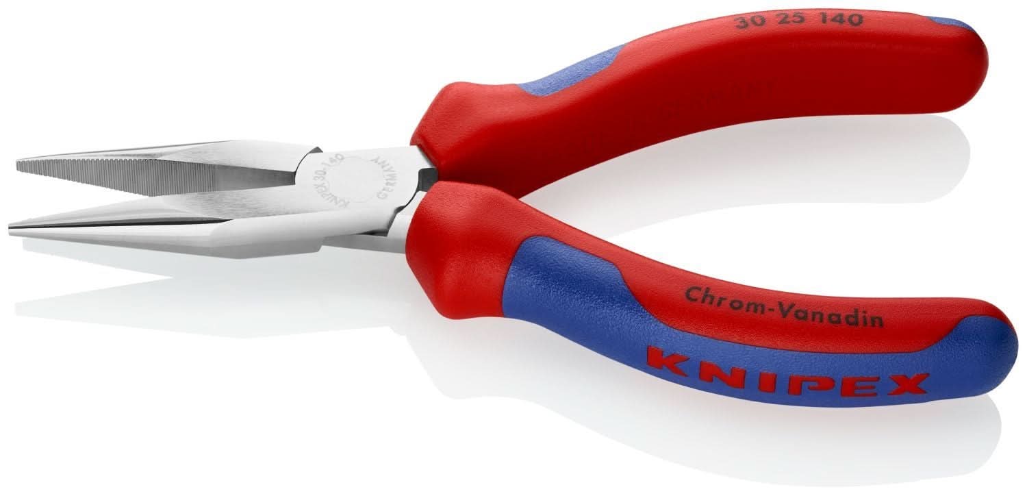 Knipex 30 25 140 Long Nose Pliers-Half Round Tips - Image 3