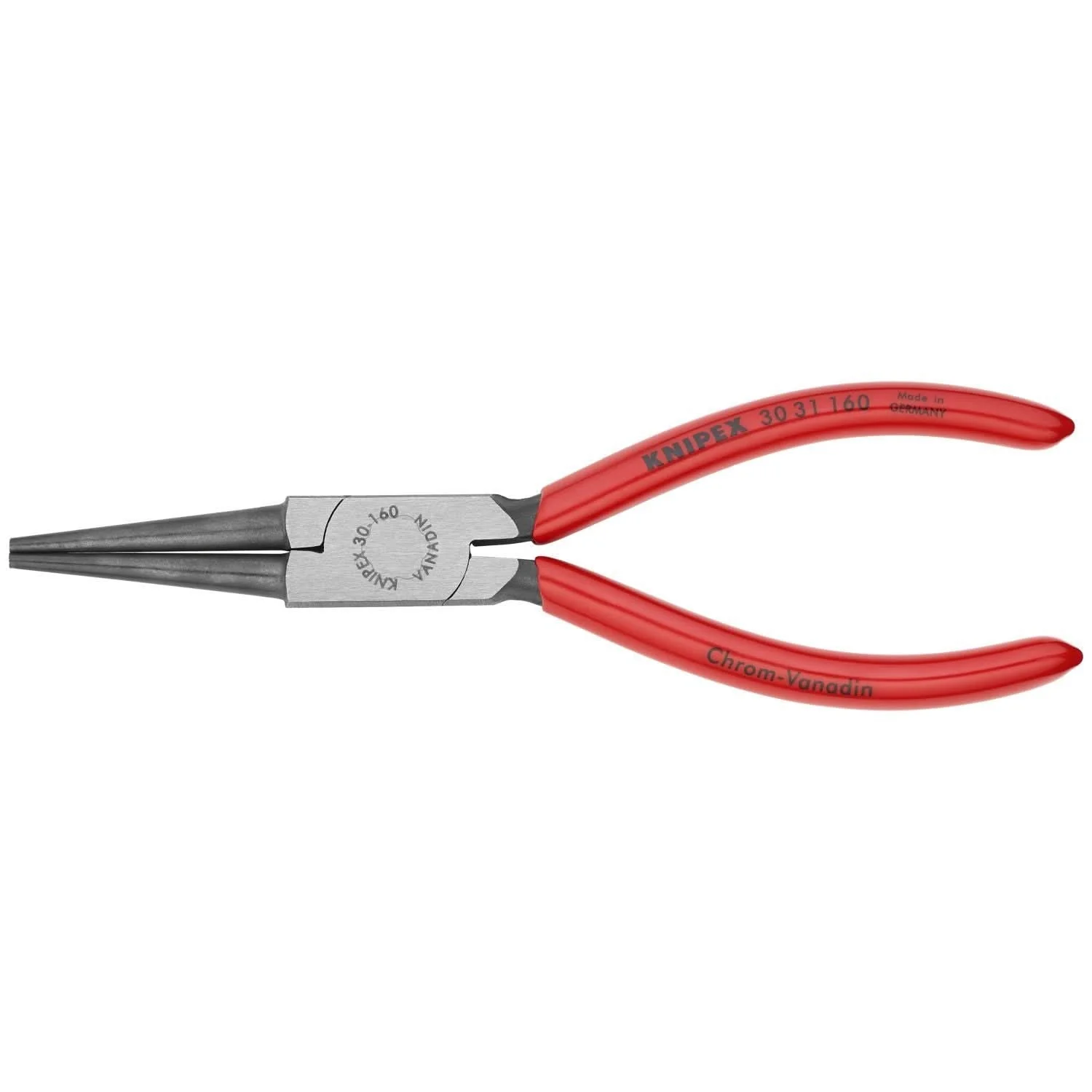 Knipex 30 31 160 Long Nose Pliers-Round Tips - Image 1