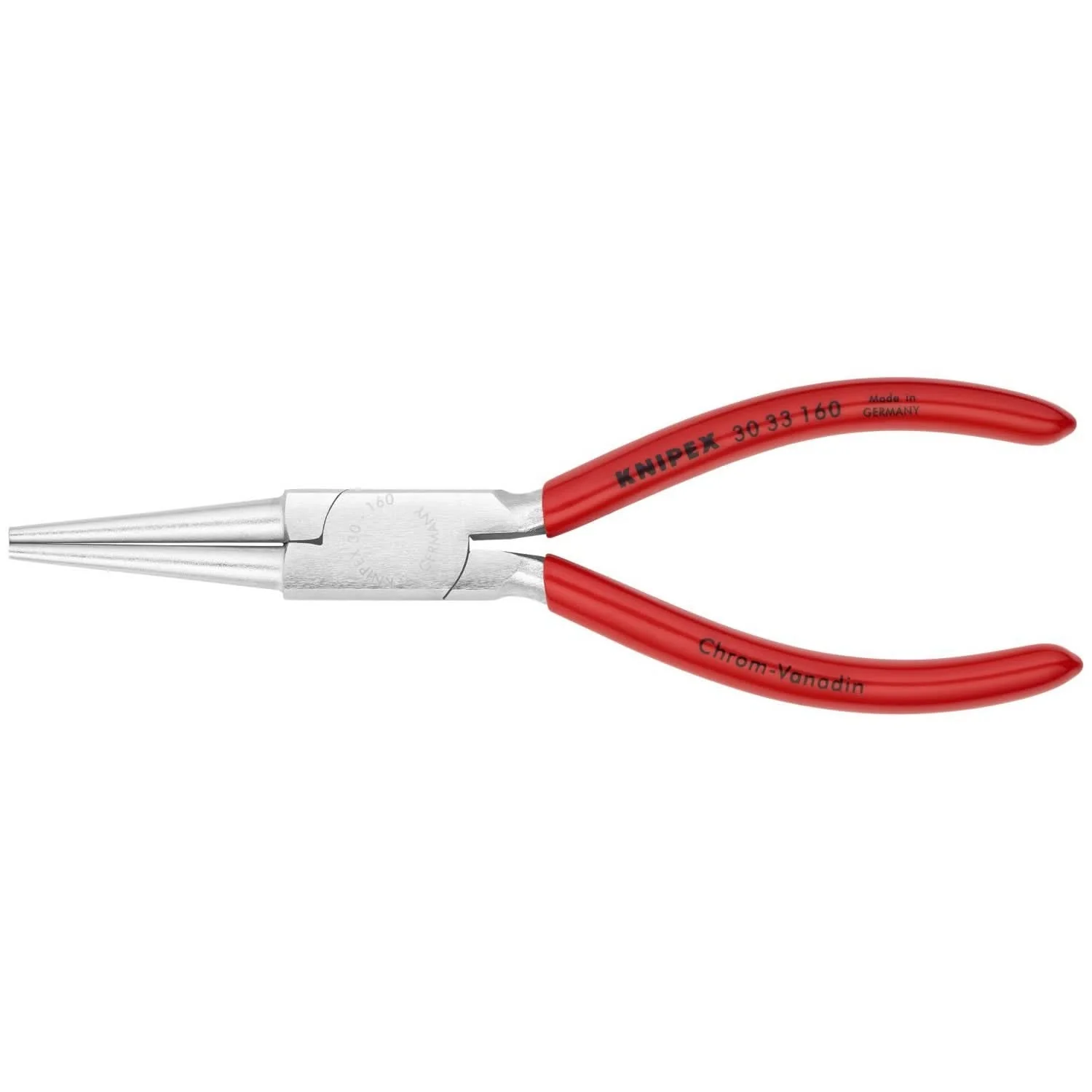 Knipex 30 33 160 Long Nose Pliers-Round Tips - Image 1