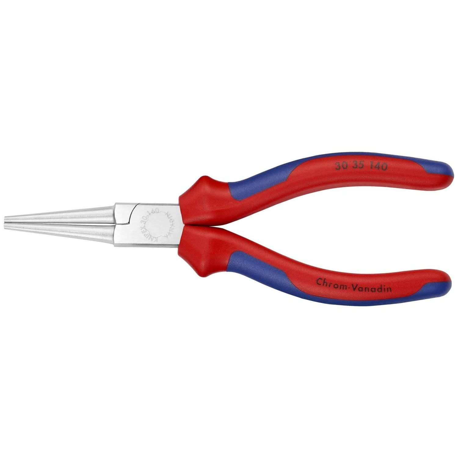Knipex 30 35 140 Long Nose Pliers-Round Tips - Image 1