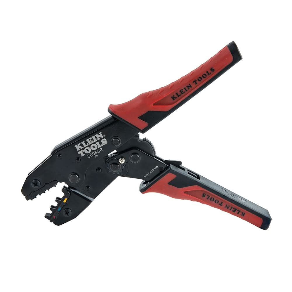 Klein 3005CR Ratcheting Crimper, 10-22 AWG - Insulated Terminals - Image 3