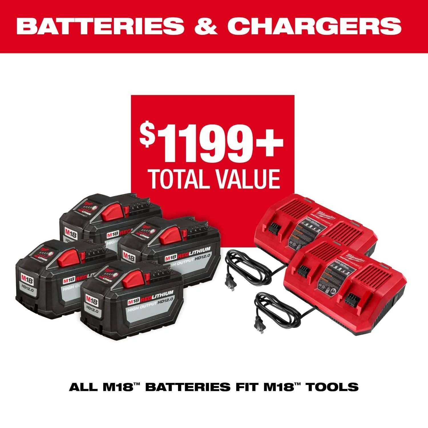 Milwaukee 3009-24HD M18 FUEL Dual Battery Backpack Blower Kit - Image 2
