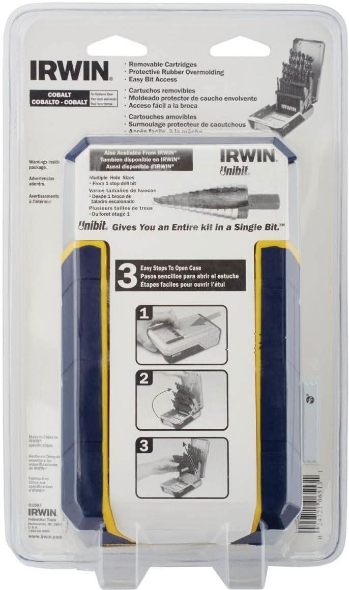 Irwin 3018002 Cobalt Alloy Steel M-35 Metal Index Drill Bits 29 Piece Set - Image 2