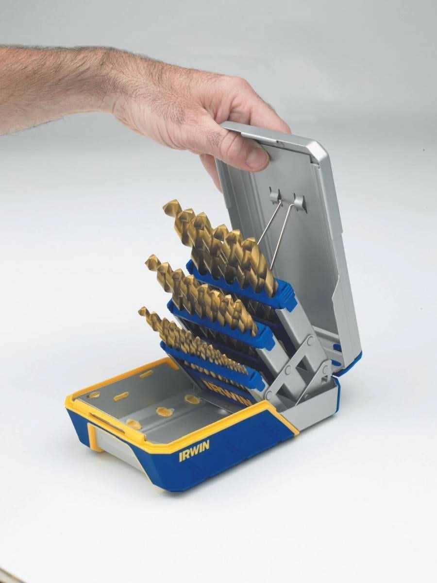 Irwin 3018003 Titanium Nitride Coating Metal Index Drill Bit 29 Piece Set - Image 2
