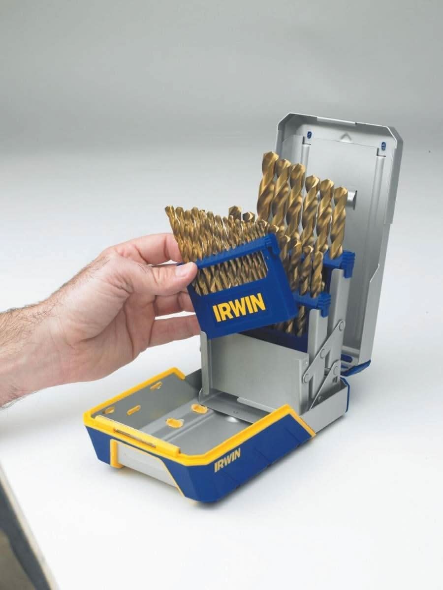 Irwin 3018003 Titanium Nitride Coating Metal Index Drill Bit 29 Piece Set - Image 3