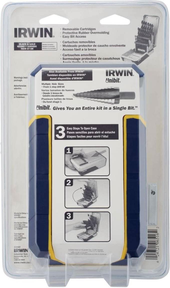 Irwin 3018005 Black & Gold Metal Index Drill Bit 29 Piece Set - Image 2