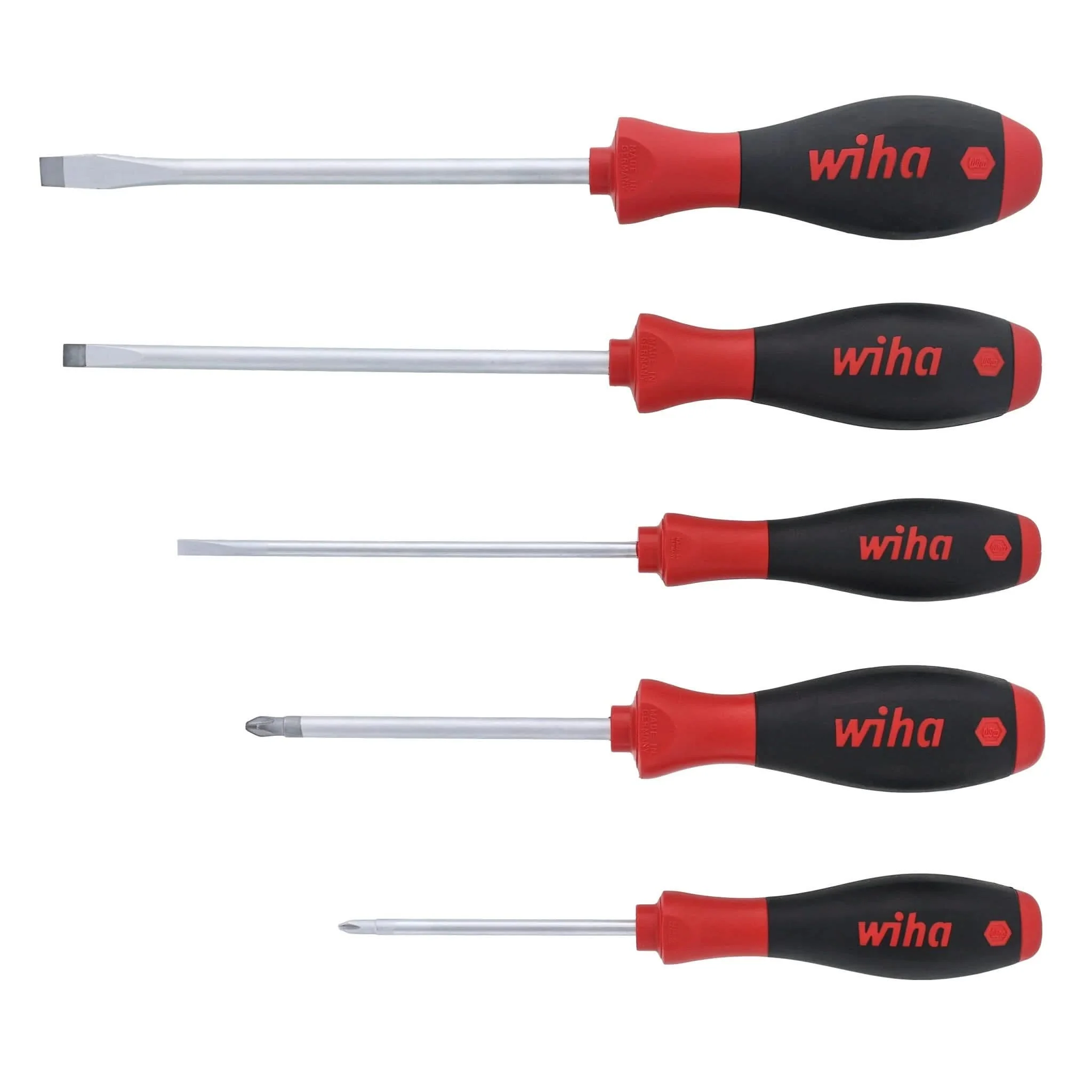 Wiha 30277 5-Piece SoftFinish Screwdriver Set - Image 2