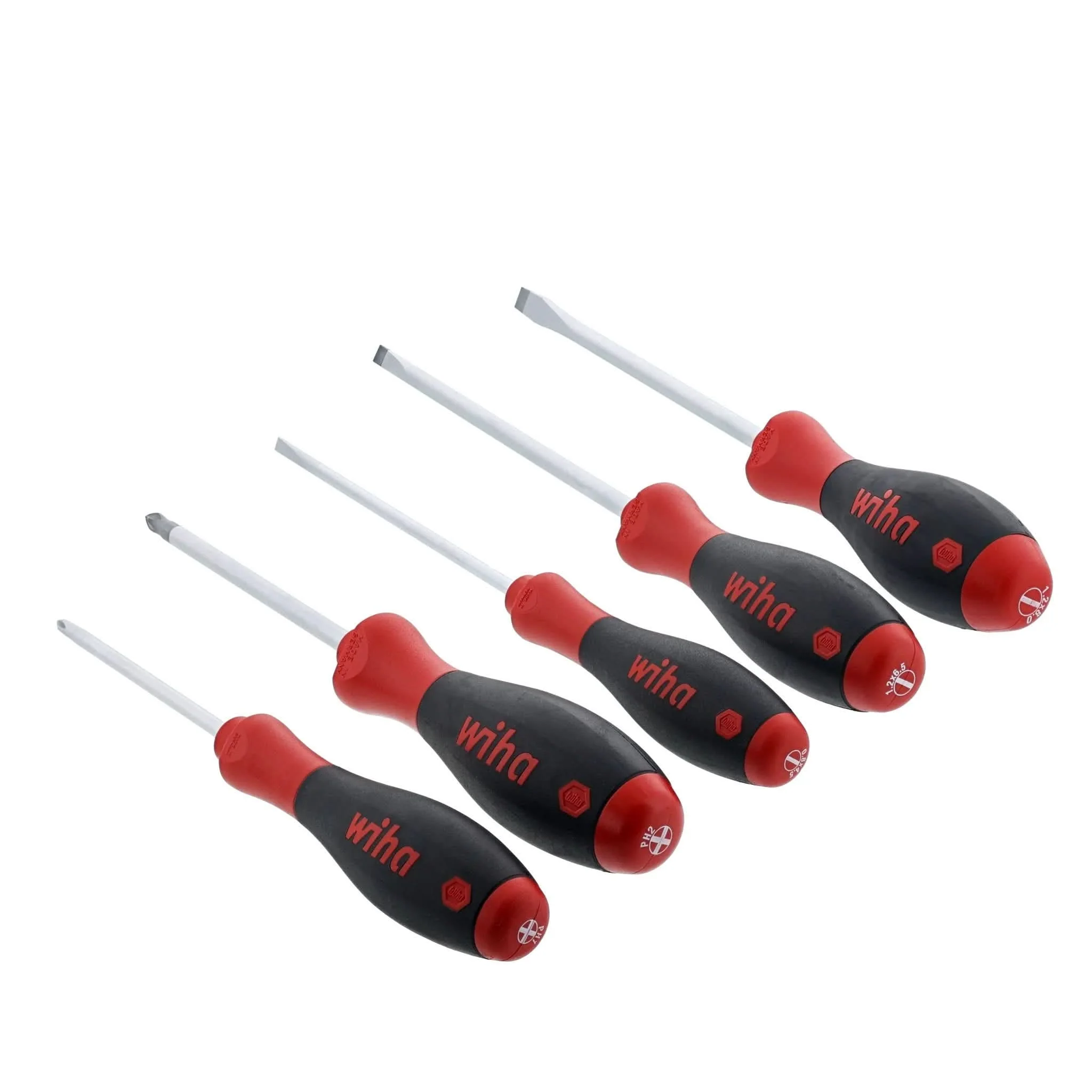 Wiha 30277 5-Piece SoftFinish Screwdriver Set - Image 3