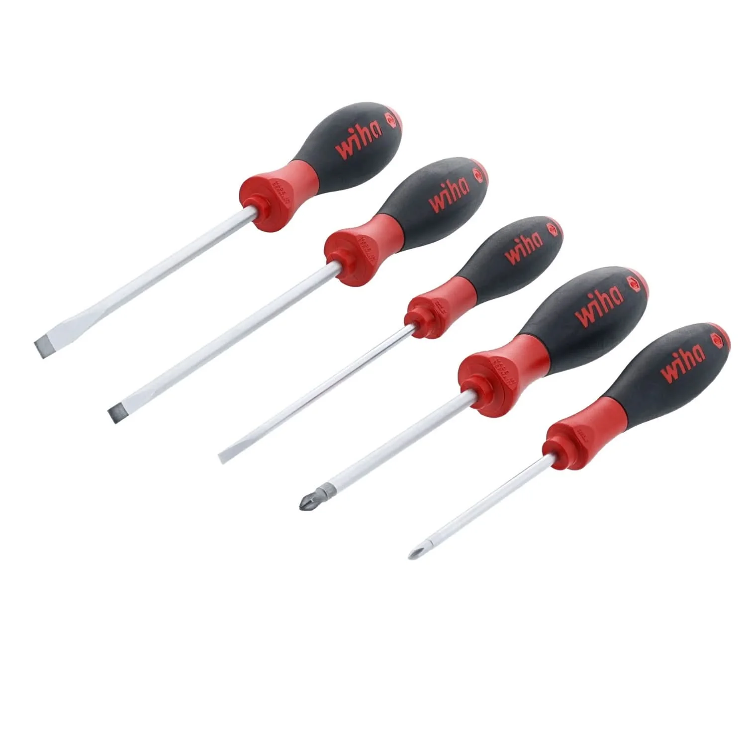 Wiha 30277 5-Piece SoftFinish Screwdriver Set - Image 1