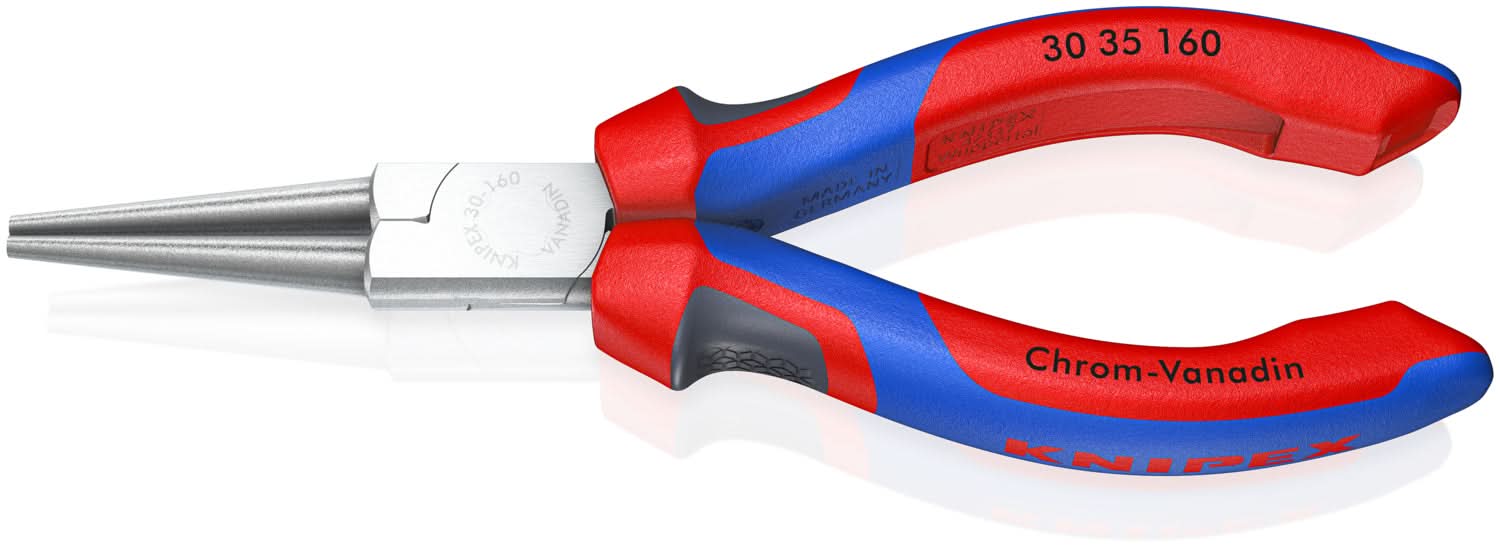 Knipex 30 35 160 Long Nose Pliers-Round Tips - Image 2