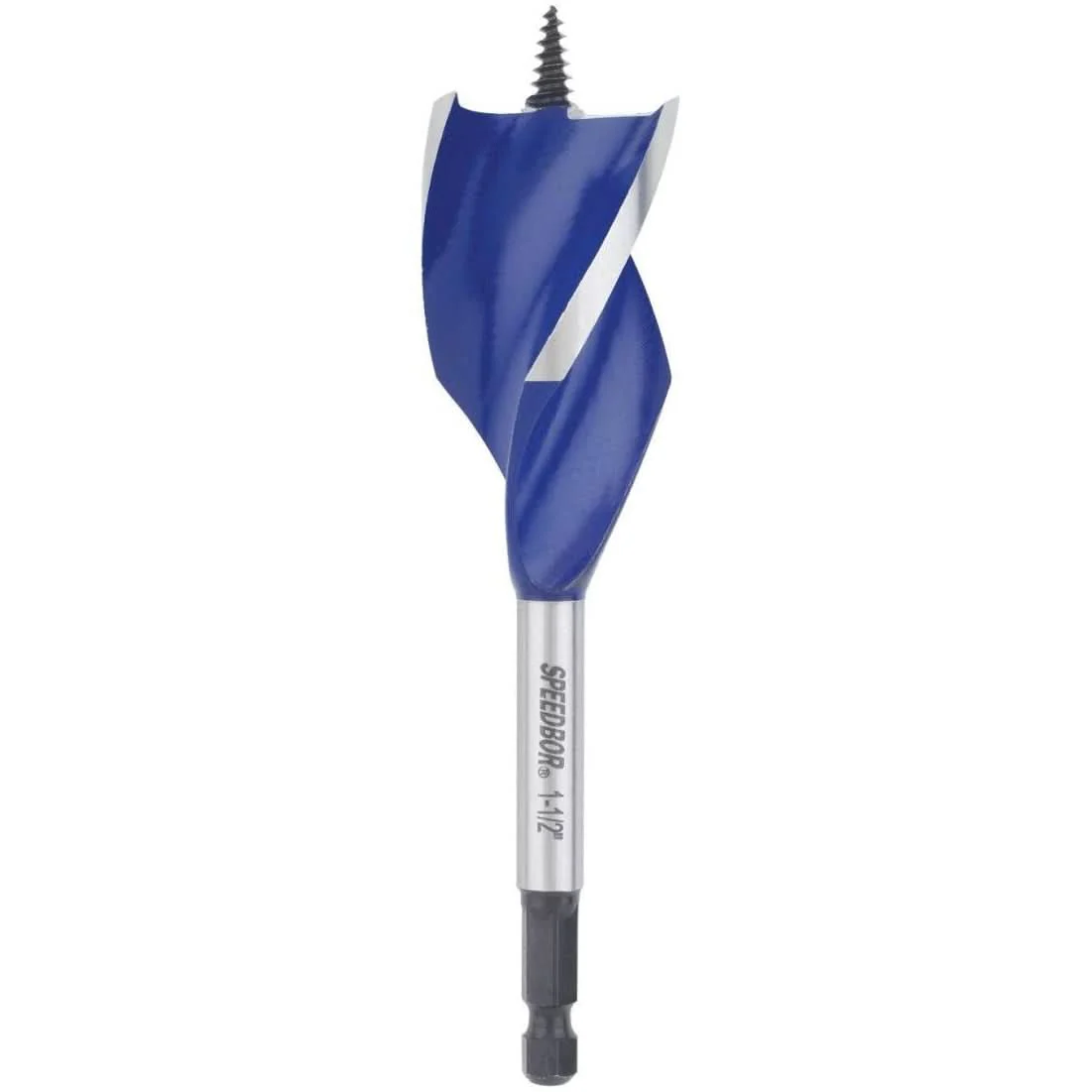 Irwin 3041021 Speedbor MAX Speed Bits 6-in. Standard Length Bits 1-1/2-in. - Image 1