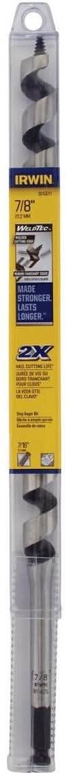 Irwin 3043011 Auger Bit with WeldTec 17-in. x 7/8-in. - Image 2