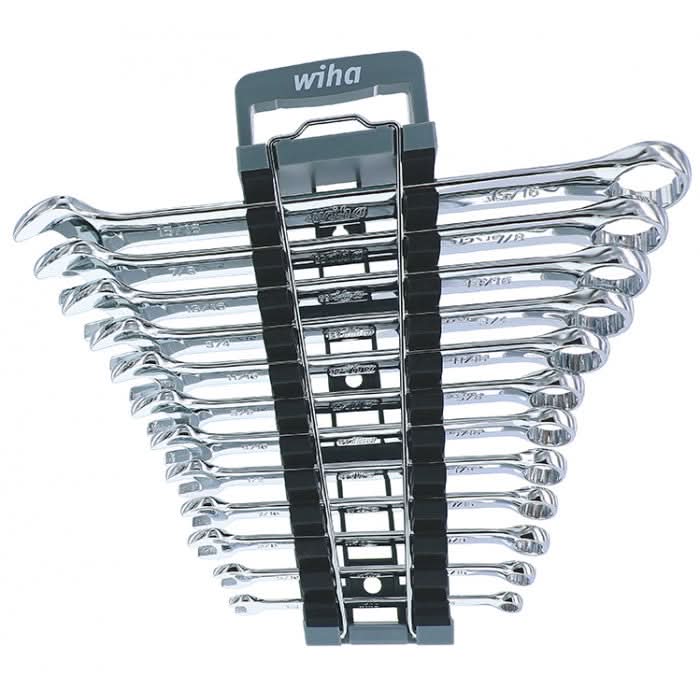 Wiha 30494 Combination Inch Wrenches 12 Piece Set - Image 1