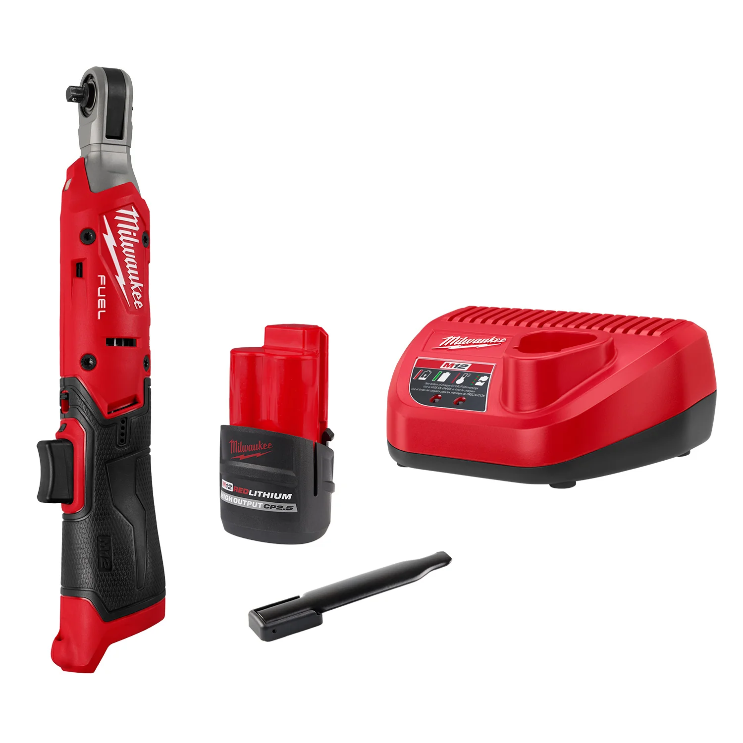 Milwaukee 3052-21 M12 FUEL Brushless 1/4-in. Ratchet 2.5Ah Kit