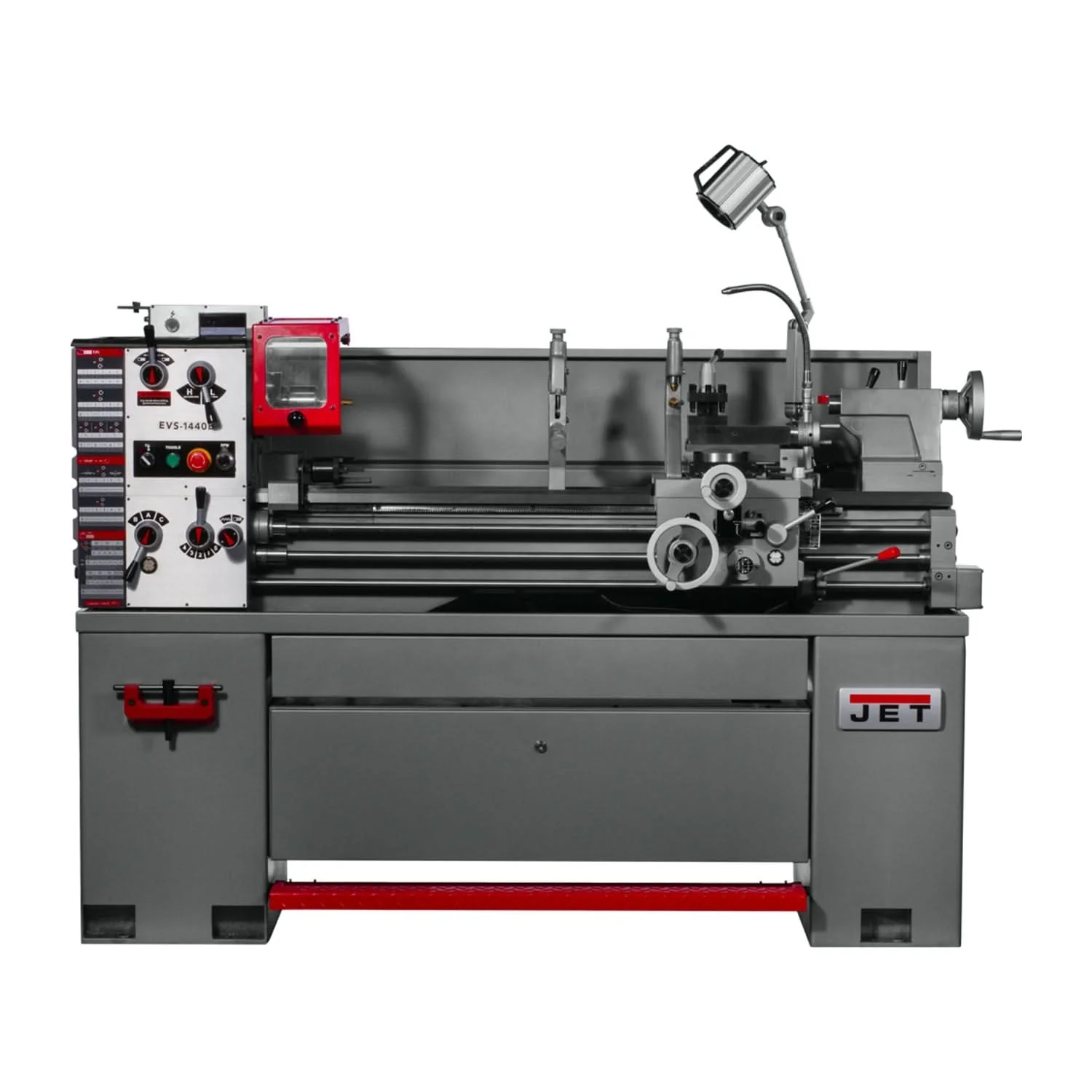 JET 311440 EVS-1440B Electronic Variable Speed Bench Lathe, 3HP