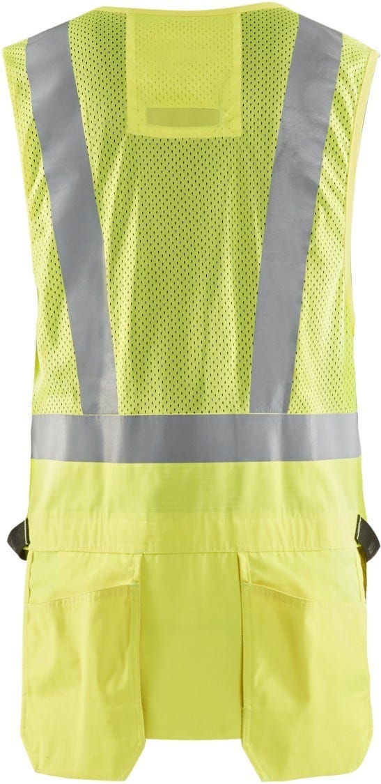 Blaklader 31271831 Hi-Vis Ripstop Utility Vest, Yellow - Image 1