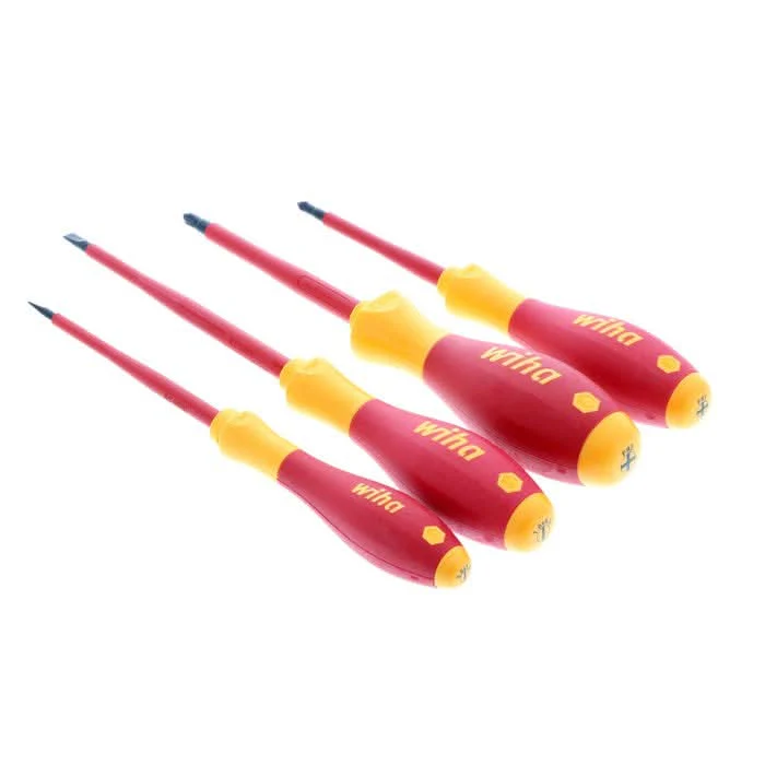 Wiha 32090 4-Piece Insulated SoftFinish Screwdriver Set - Image 2