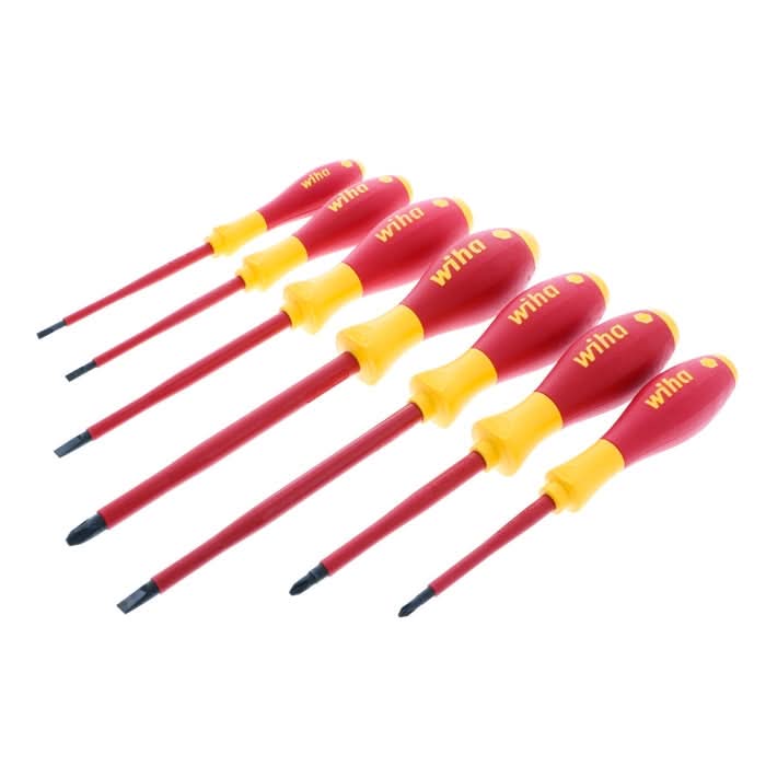 Wiha 32099 7-Piece Insulated SoftFinish Screwdriver Set - Image 1