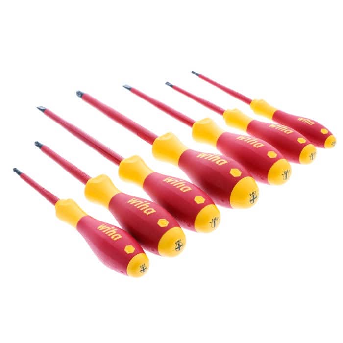 Wiha 32099 7-Piece Insulated SoftFinish Screwdriver Set - Image 2