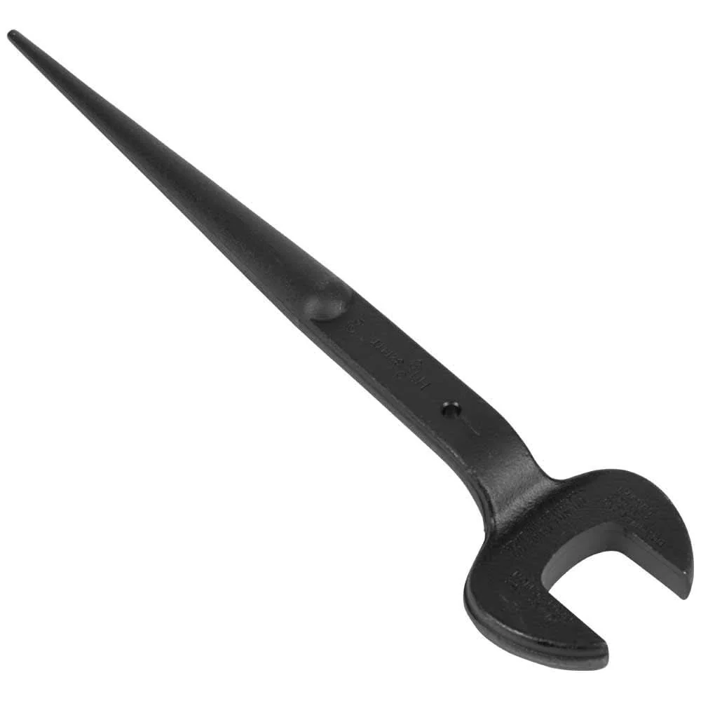 Klein Tools 3214TT Spud Wrench, 1-5/8-Inch Nominal Opening with Tether Hole - Image 1