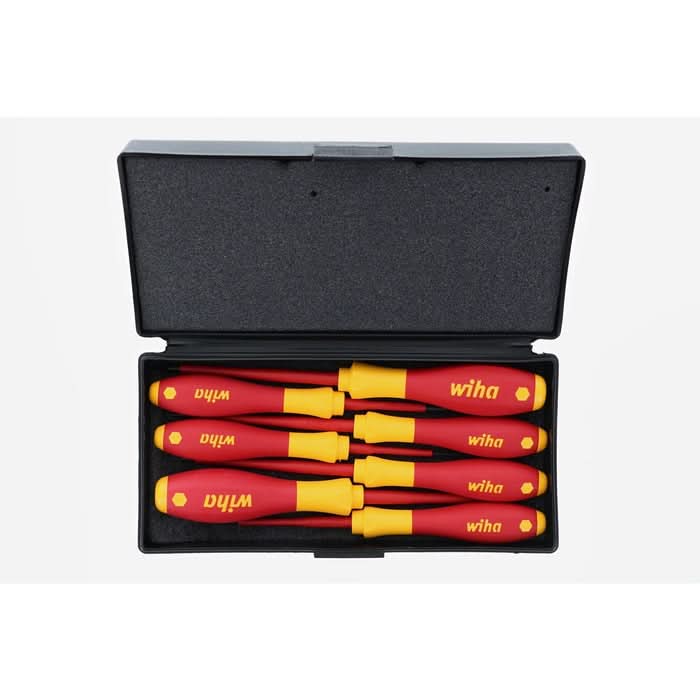 Wiha 32188 7-Piece Insulated SoftFinish Screwdriver Set - Image 1