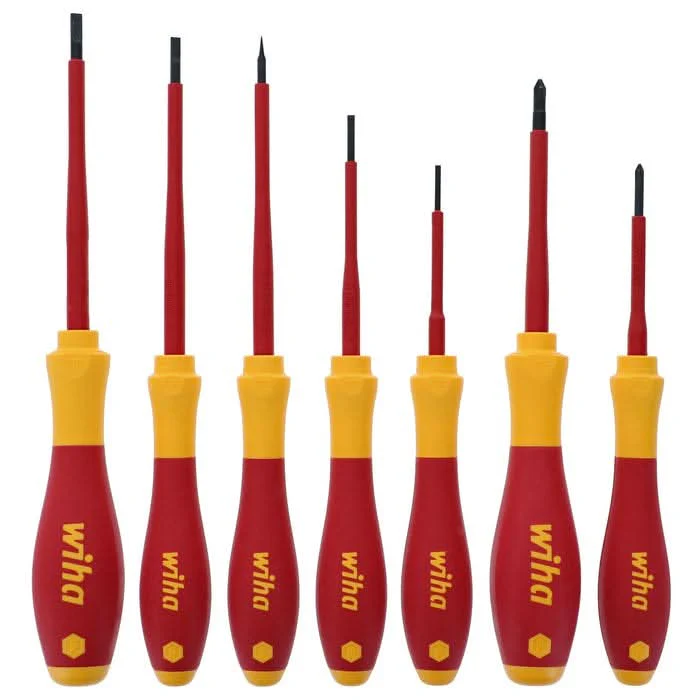 Wiha 32188 7-Piece Insulated SoftFinish Screwdriver Set - Image 2