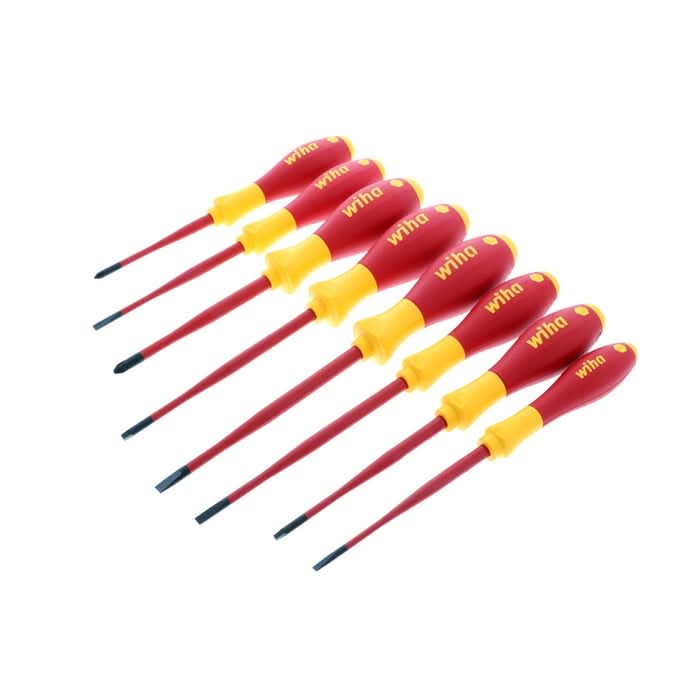 Wiha 32197 8-Piece Insulated Slimline Screwdriver Set - Image 1