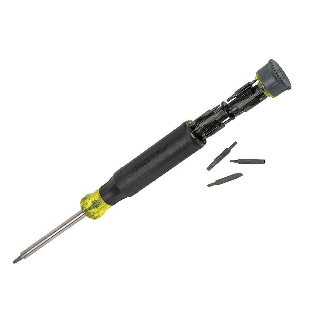 Klein Tools 32328 27-in-1 Multi-Bit Precision Screwdriver with Apple Bits - Image 1