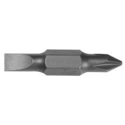 Klein Tools 32482 Replacement Bit. #1 Phillips, 3/16-Inch Slotted - Image 1