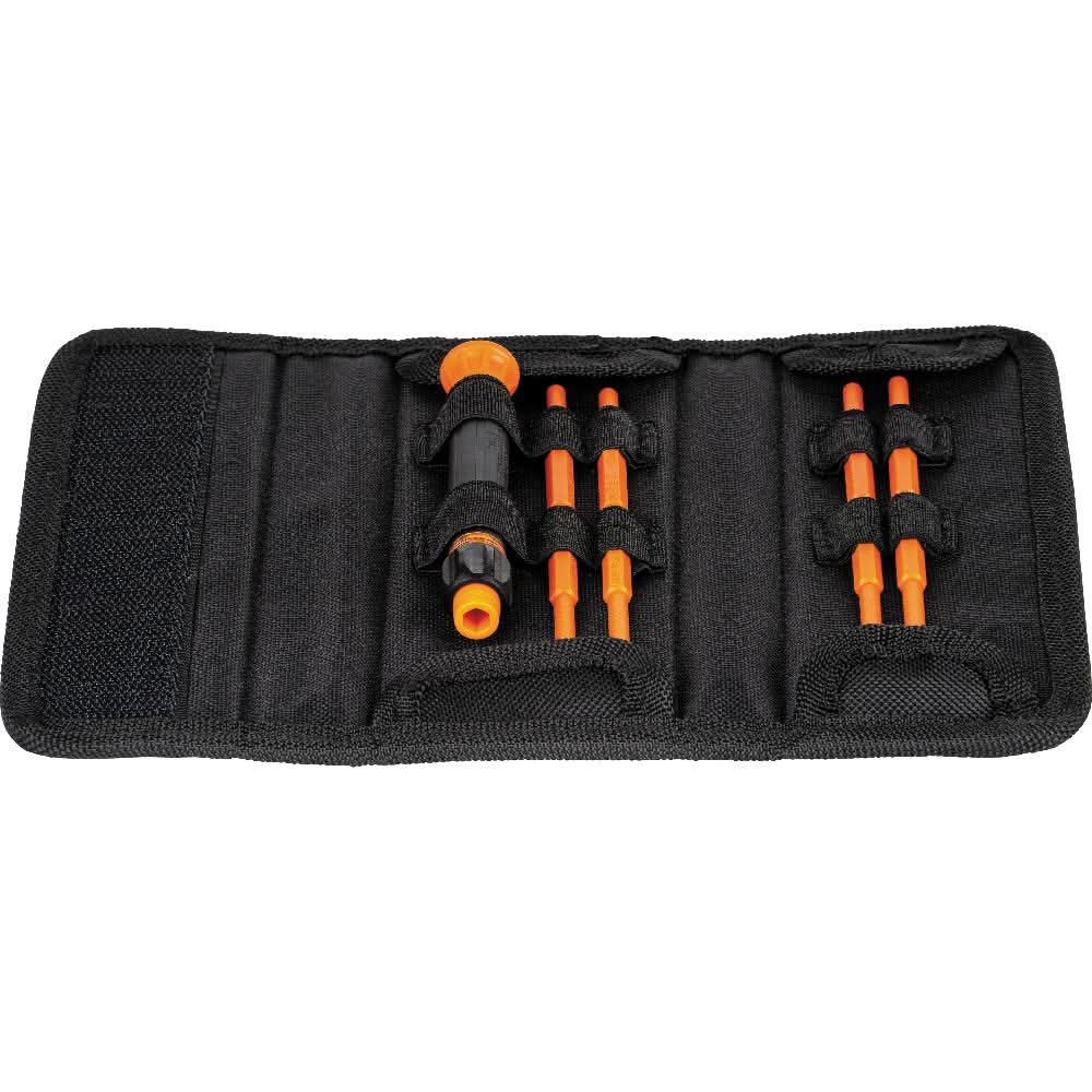 Klein Tools 32584INSR 8-in-1 Insulated Precision Screwdriver Set with Case - Image 2