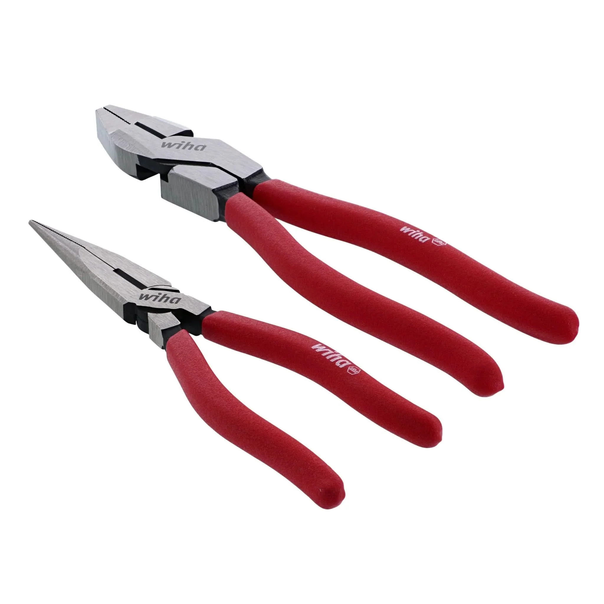 Wiha 32699 2-Piece Classic Grip NE Style Lineman's Pliers & Long Nose Pliers Set - Image 3