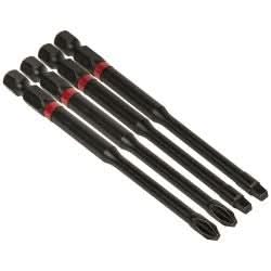 Klein Tools 32795 Pro Impact Power Bits, Assorted 4-Pack - Image 1