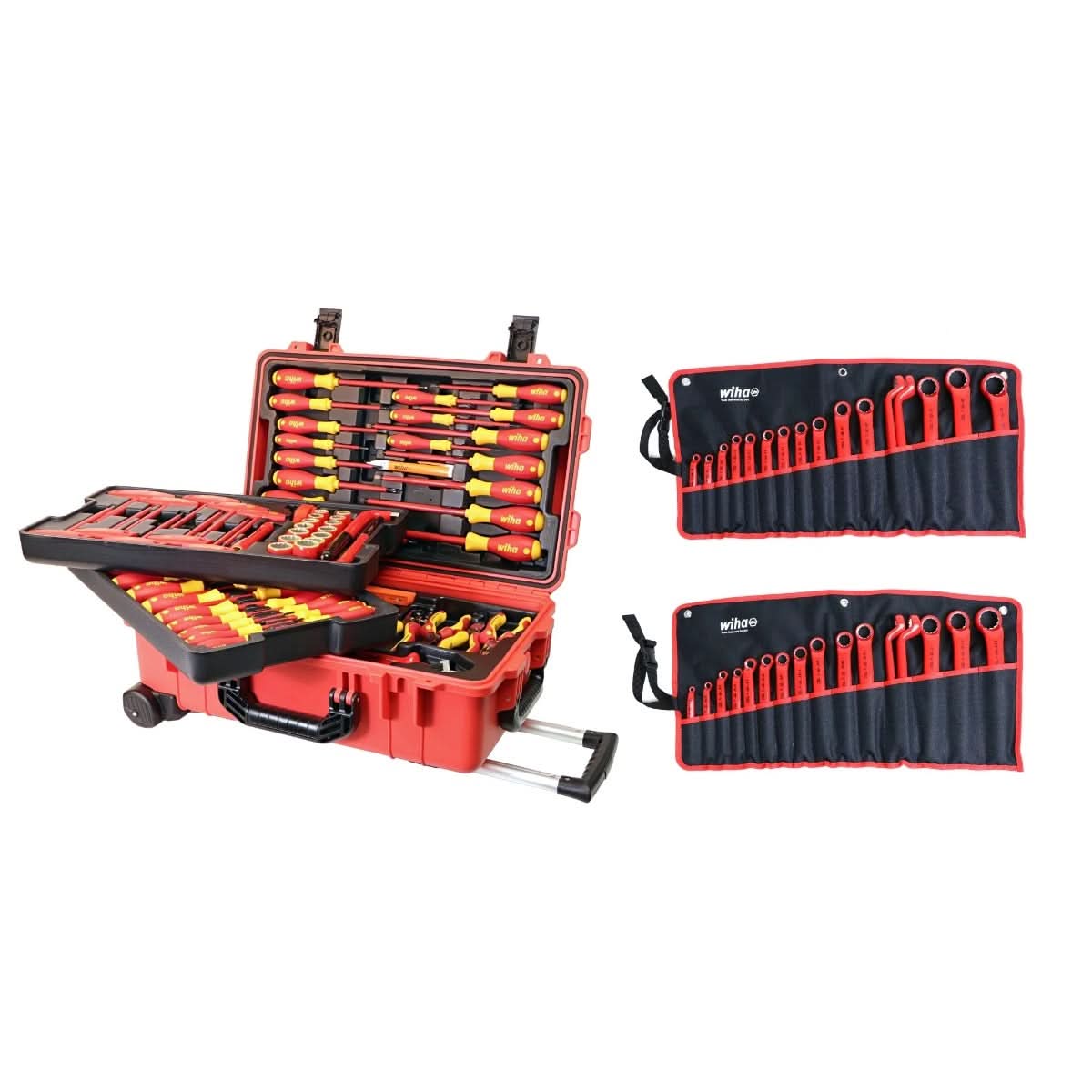 Wiha 32801 112-Piece Master Electrician's Insulated Tool Set - Image 1