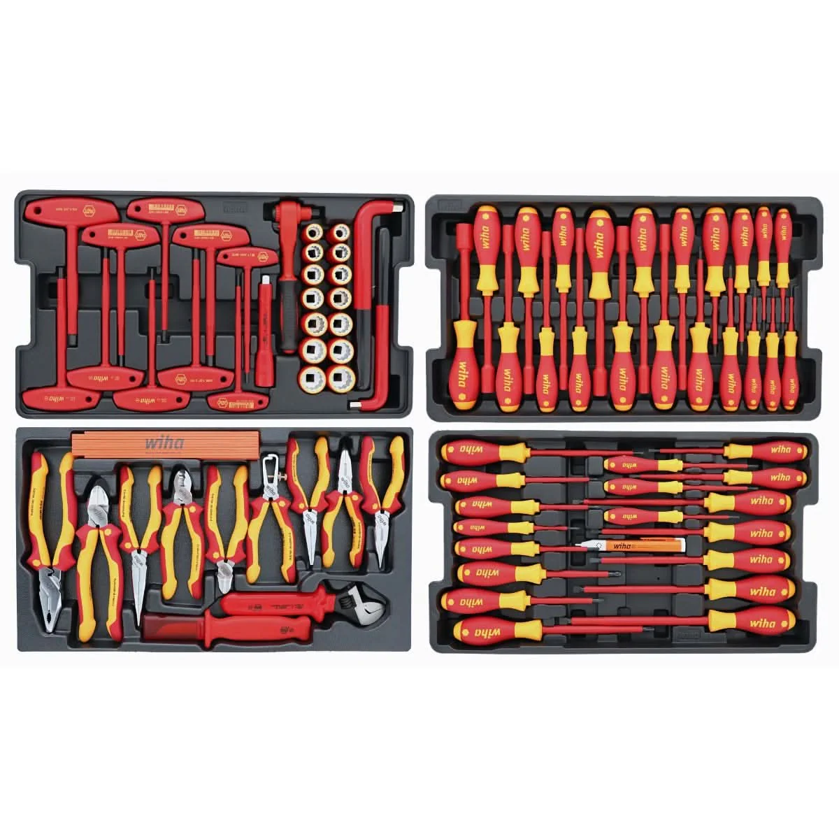 Wiha 32801 112-Piece Master Electrician's Insulated Tool Set - Image 2