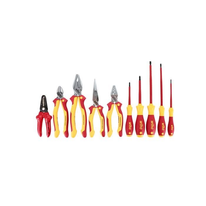 Wiha 32868 10-Piece Insulated Pliers and Screwdriver Set - Image 3