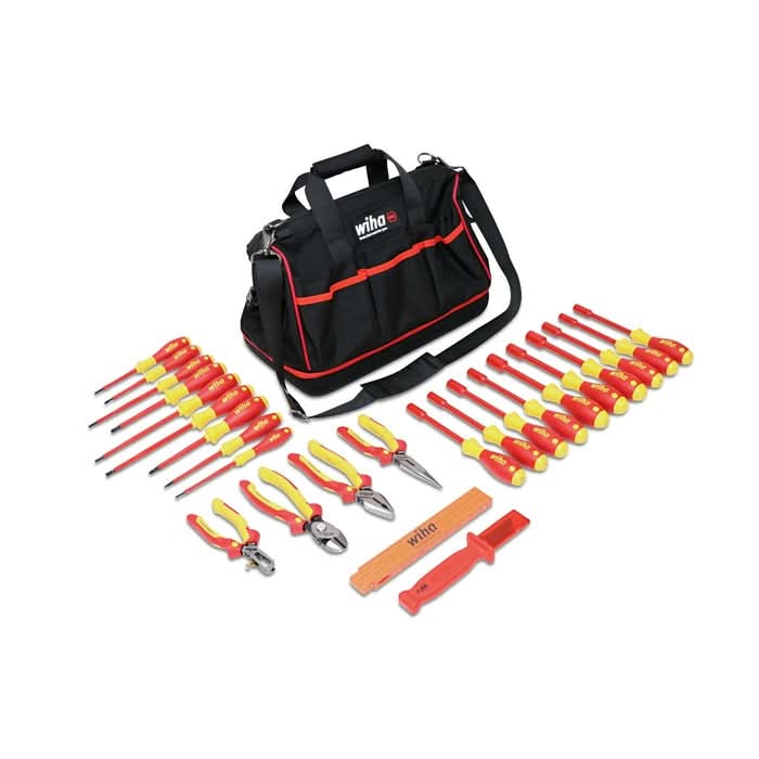 Wiha 32879 25-Piece Insulated Pliers-Cutters and Screwdriver Set - Image 1
