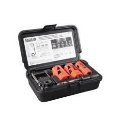 Klein Tools 32905 Electrician’s Hole Saw Kit with Arbor 3-Piece