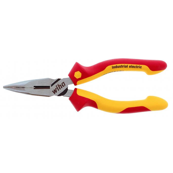 Wiha 32928 Insulated Bent Nose Pliers 6.3 Inch - Image 1