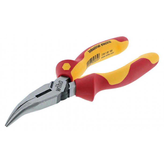 Wiha 32928 Insulated Bent Nose Pliers 6.3 Inch - Image 2