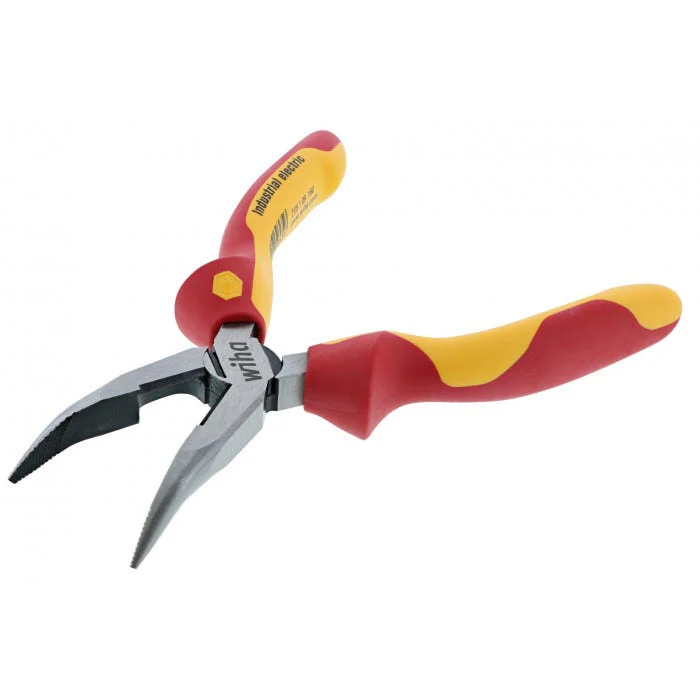 Wiha 32928 Insulated Bent Nose Pliers 6.3 Inch - Image 3