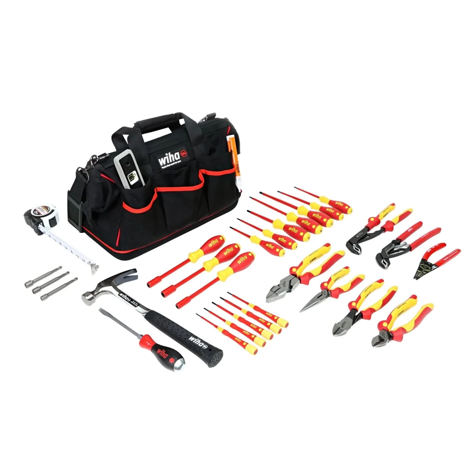 Wiha 32935 30-Piece Journeyman Electricians Tool Set - Image 1