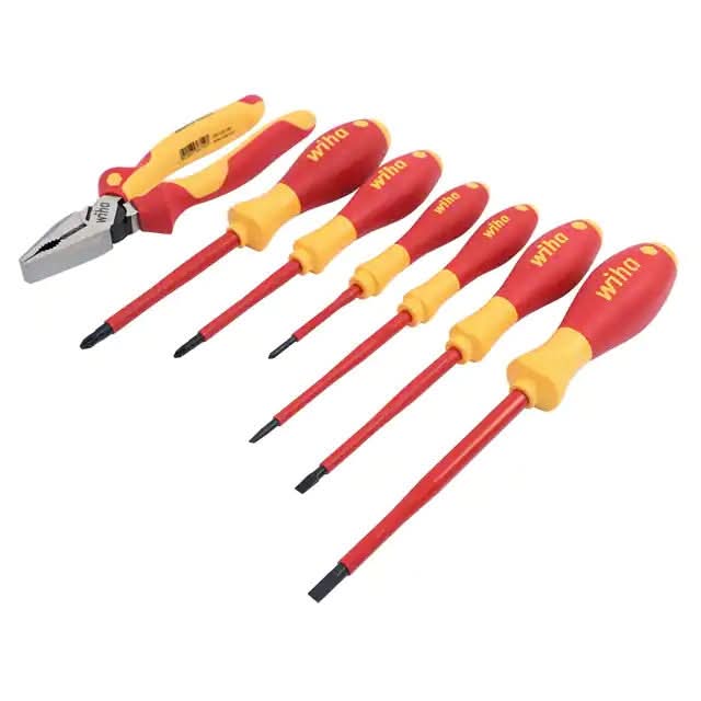 Wiha 32958 7-Piece Insulated Pliers & Screwdrivers Set - Image 1