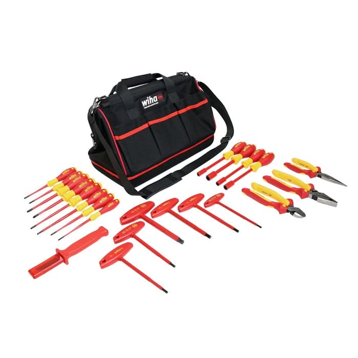 Wiha 32973 22-Piece Insulated Pliers-Cutters and Screwdriver Set - Image 1