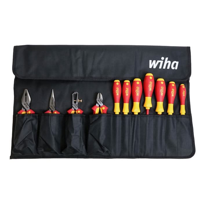 Wiha 32986 11-Piece Insulated Industrial Pliers and Screwdriver Set - Image 2