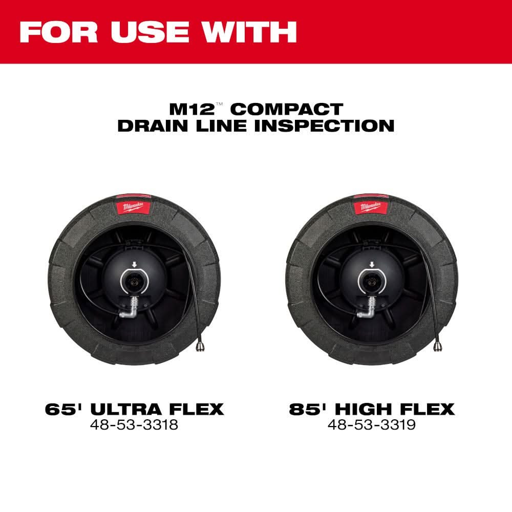 Milwaukee 3318-20 M12 Compact Drain Line Inspection Powered Base - Image 2