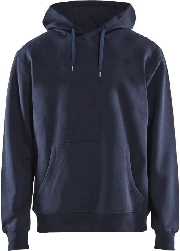 Blaklader 34491048 Hooded Sweatshirt, Navy Blue, 2XL