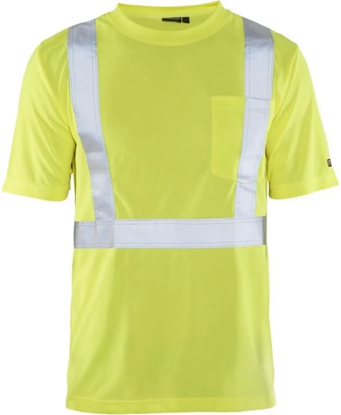 Blaklader 34861011 Hi-Vis T-Shirt, Yellow - Image 1