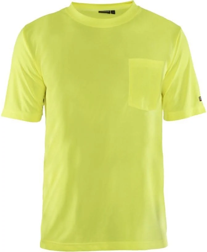 Blaklader 34871011 Visibility T-Shirt, Yellow - Image 1