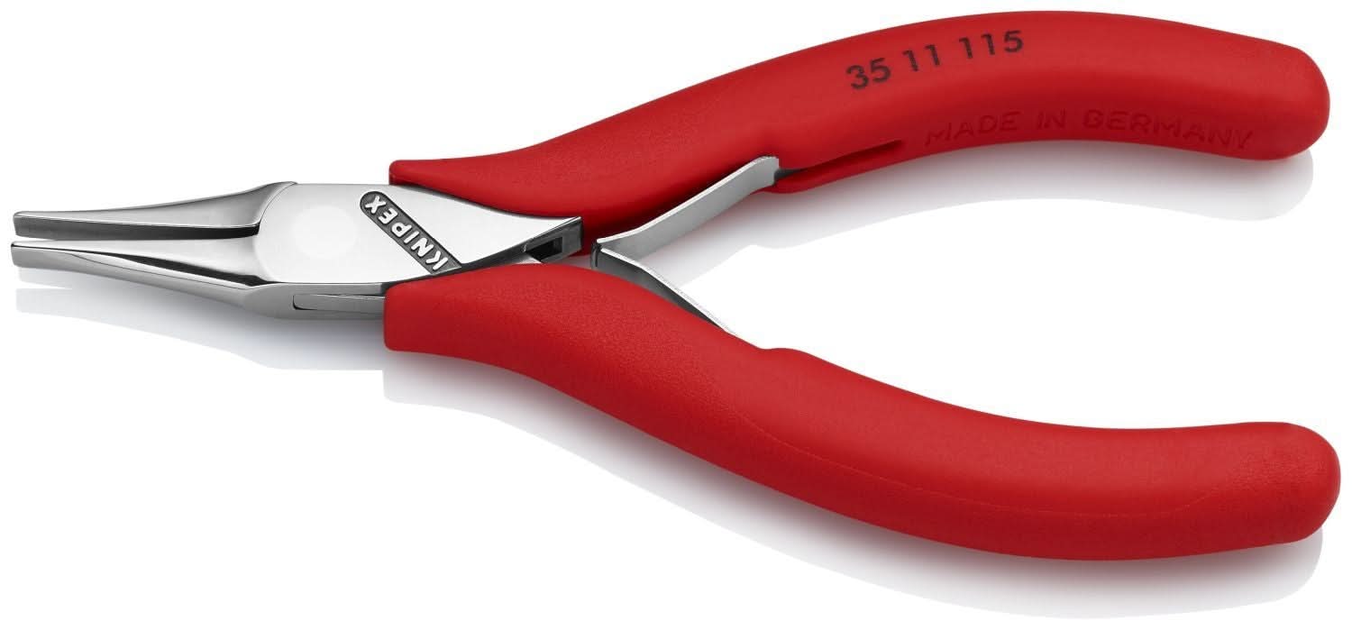 Knipex 35 11 115 Electronics Pliers-Flat Tips - Image 3