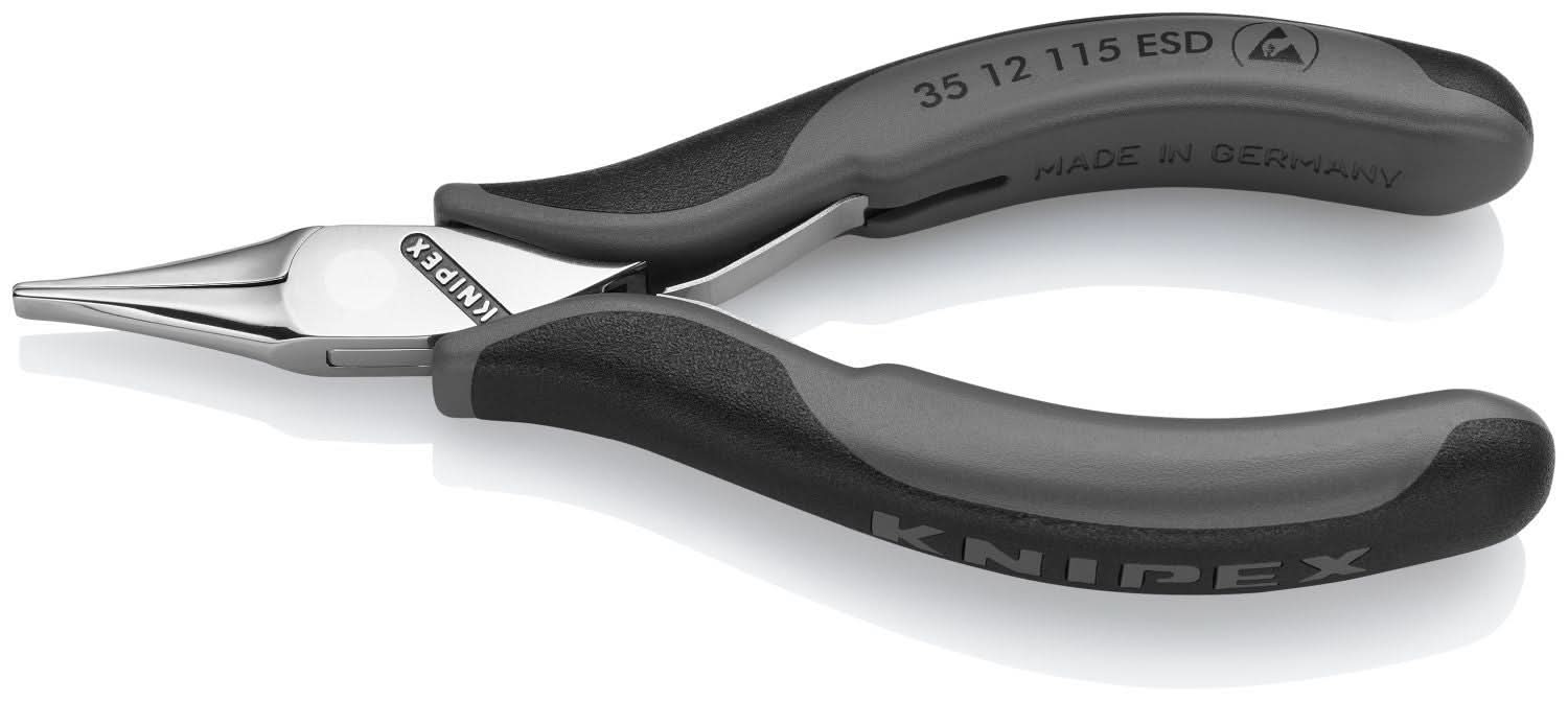 Knipex 35 12 115 Electronics Pliers-Flat Tips - Image 3